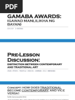 Gamaba Awards Final