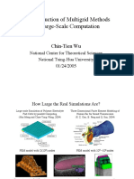 An Introduction of Multigrid Methods For Large-Scale Computation