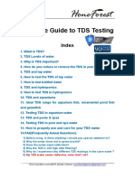 TDS Testing Guide-White