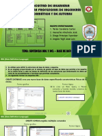 Expo Base de Datos DDL y SSL