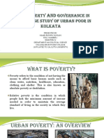 Urban Poverty in India
