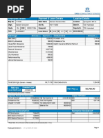 Payslip: Employee Details Payment & Leave Details