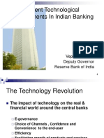 Recent Tech Developments in Indian Banking