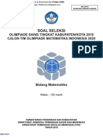 2019 Soal OSK Matematika PDF