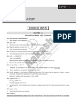 Atomic Structure Questions