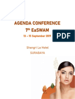 Agenda Conference 7th EaSWAM