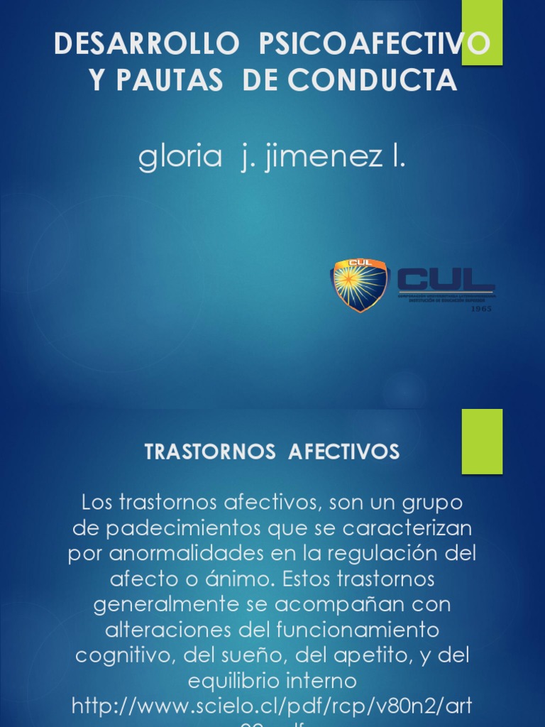 Trastornos de La Afectividad | PDF | Ansiedad | Depresión (estado de ánimo)