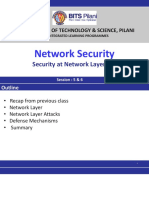 Birla Institute of Technology & Science, Pilani: Network Security