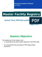 Session 5 - MFR Data Quality