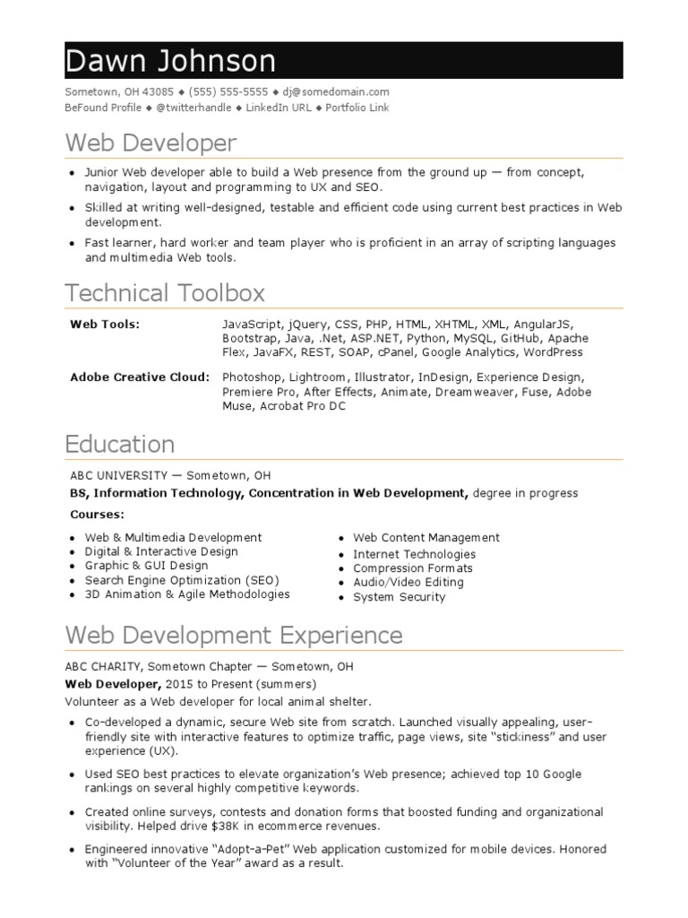 It Developer Entry Level | PDF | Search Engine Optimization | Web ...