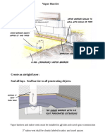 Radon Barrier and Vent Installation