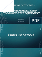 Use Appropriate Hand Tools and Test Equipment