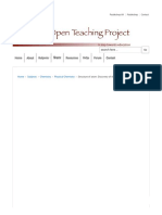 Structure of Atom - Discovery of Electrons, Protons and Neutrons - Open Teaching Project PDF