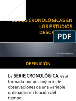 IX Clase Dr. Gino Giorgianni - SERIES - CRONOLGICAS - EN - LOS - ESTUDIOS - DESCRIPTIVOS