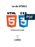 Curso de HTML5 PDF