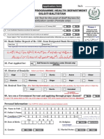 Application Form For Staff Nurses For NPHD GB 1