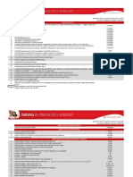 Tasas Tarifas Davivienda 20 05 2019 PDF