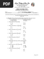 Matery Test Business Mathematics