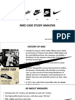 case study on nike brand pdf