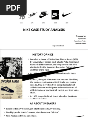 case study on nike brand pdf