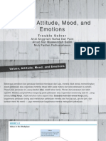 Values, Attitude, Mood, & Emotions