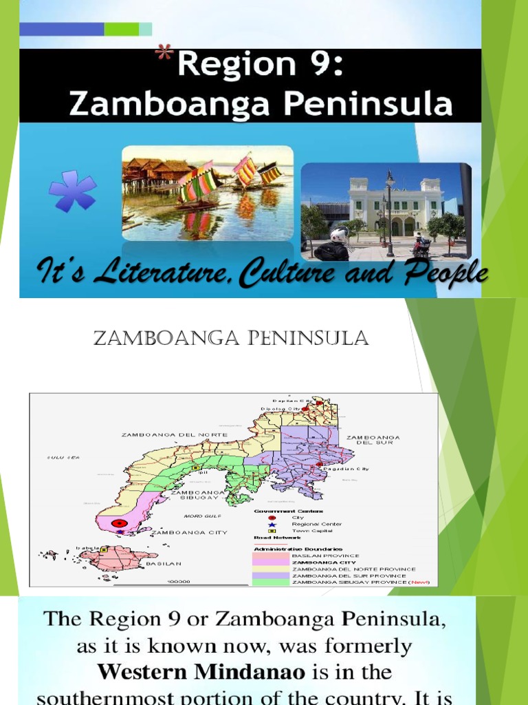 Literature In Region Ix Pptx
