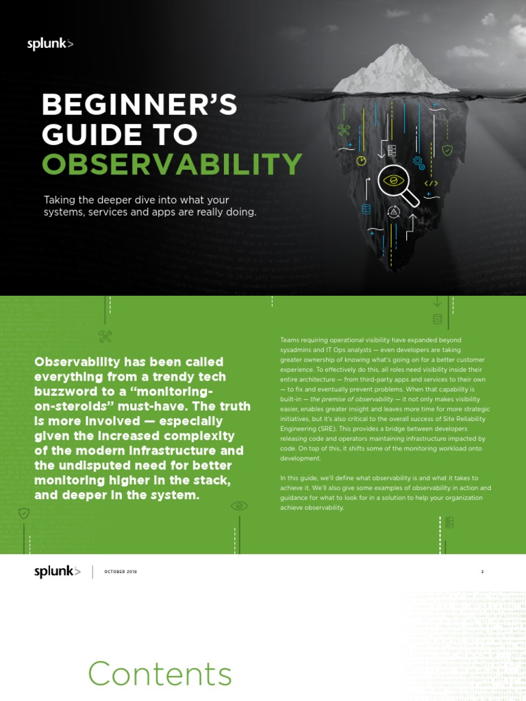 Beginner's Guide to Observability | PDF | Artificial Intelligence ...