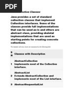 Collec in Java