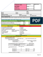 Diabetes Hyperglycemia Emergency Care Plan