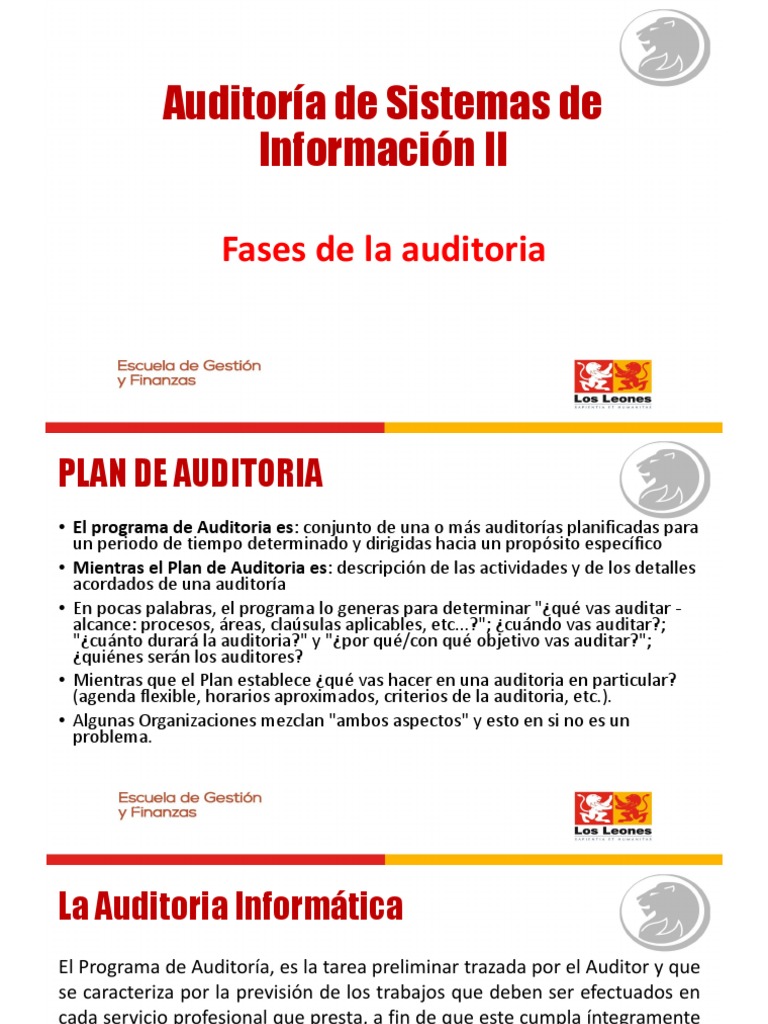 Fases de La Auditoria | PDF | La seguridad informática | Seguridad