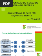 Apresentação Novo PPC Engenharia Elétrica 2019-1