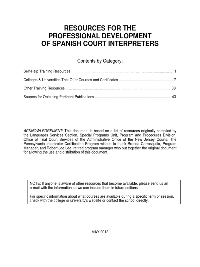 Interpreters Guide Pdf Download Free Pdf Language Interpretation