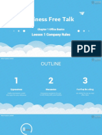 Business Free Talk Lesson 1