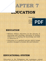 Education: Presented By: Nhico J. Castaneda Ed Gerald M. Cayabyab Joshua A. Guiao