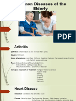 Common Diseases of The Elderly