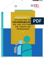 PROTOCOLO VULNERABILIDAD DE VÍCTIMAS DE TRATA DE PERSONAS - PERÚ