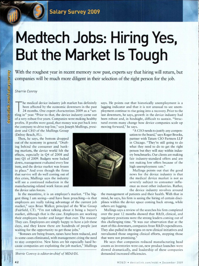 medtech-job-hiring-yes-but-the-market-is-tough-2009-med-jobs-salary