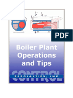 Boiler Plant Operatios and Tips
