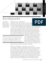 Earthquake: Why Talk About Earthquakes?