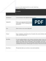 Node Description Where Supported (SAP Hana Web Ide, Workbench)