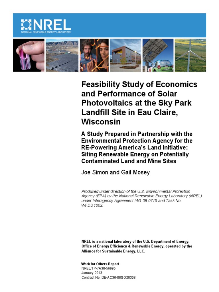 10kW Solar Feasibility Study in Eau Claire | PDF | Thin Film Solar Cell ...
