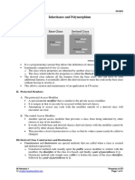 Inheritance and Polymorphism