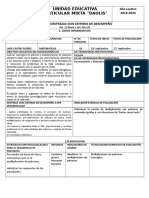 Planificacion de Matemáticas 4TO Egb