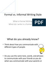 FormalvsInformal PPSX