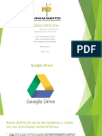 Google Drive: Almacenamiento en la nube y herramienta colaborativa