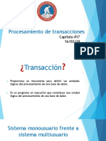 Procesamiento de Transacciones