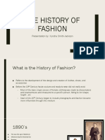 History of Fashion