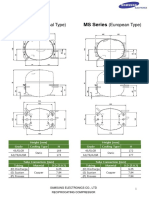 Reciprocating Compressor Dimension Spec Detailed v1 PDF