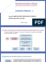 Presupuesto Público - 1