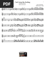 Cant Stop The Feeling - Justin Timberlake - Partitura para Educacao Musical - Jose Galvao PDF